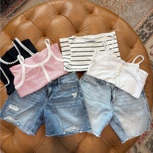 Girls Abercrombie kids summer bundle.